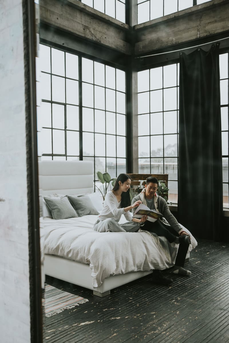The Zazen Bed in a Toronto loft